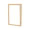 Ghent Enclosed Whiteboard, 1 Door, Por/Mag, Oak Frame, 3 ft H x 2 ft W, White PW13624M-M1 - alternate 1